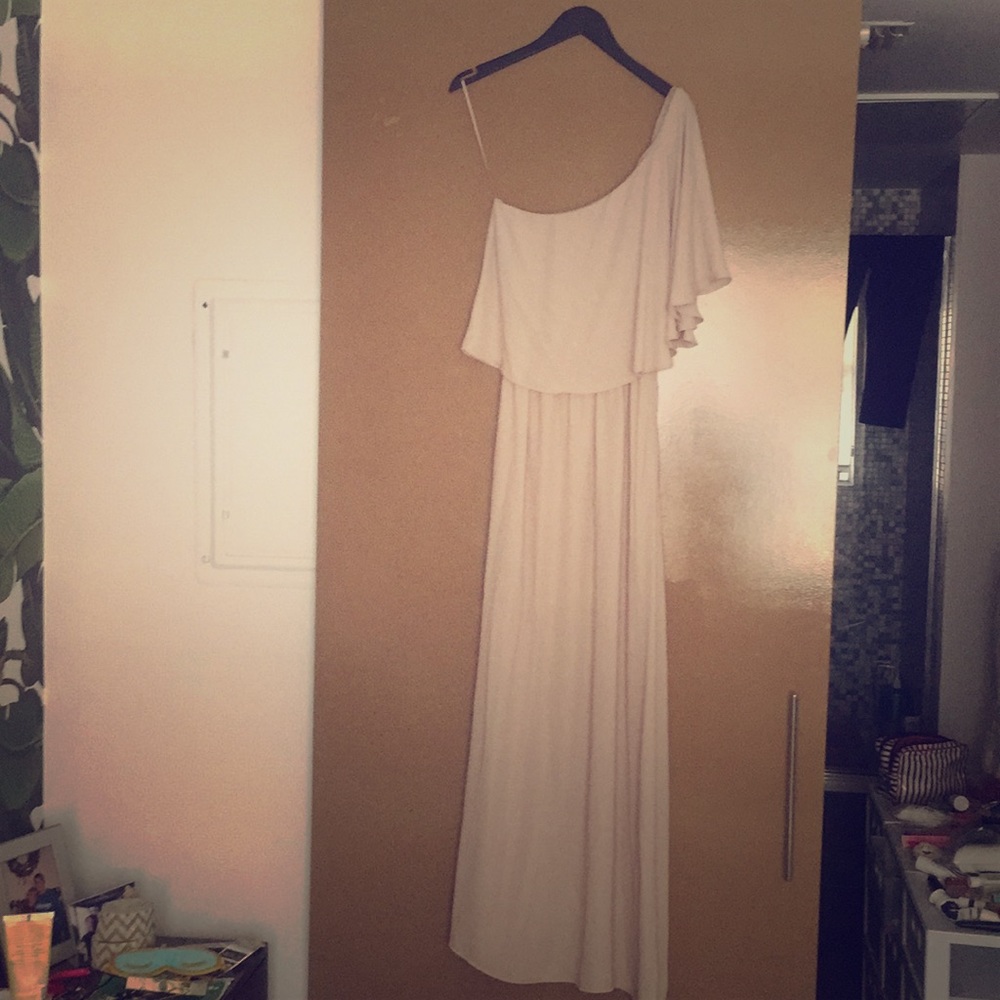 Pretty by Rory One Shoulder Maxi Dress